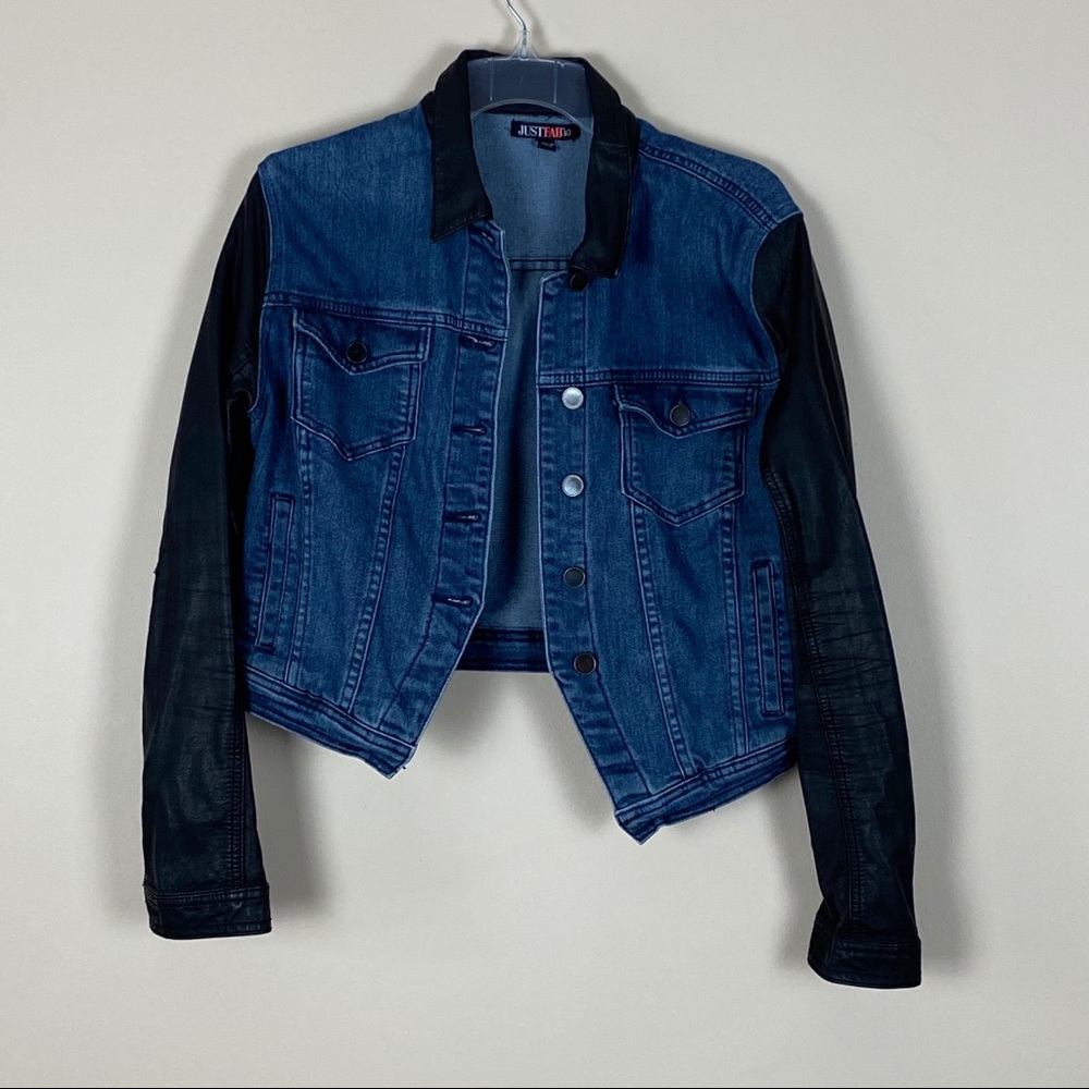 Just Fab Blue Jean Jacket